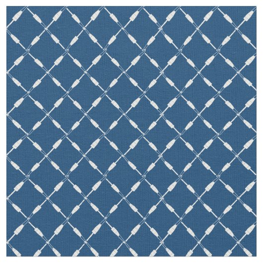 Nautical Wooden Vist boys Geometric Pattern Stof (Close Up)