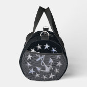 Nautical Yacht Flag Chrome Ensign on Grille Print Plunjezak (Rechts)