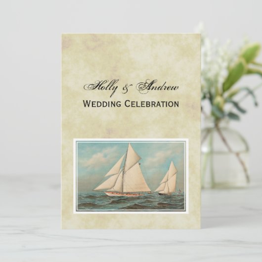 Nautical  Yachts Racing #1 Kaart (Staand voorkant)