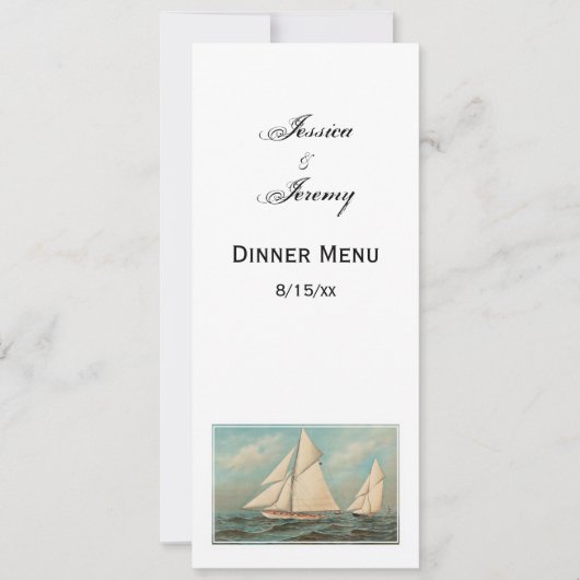 Nautical  Yachts Racing #1 Kaart (Voorkant)