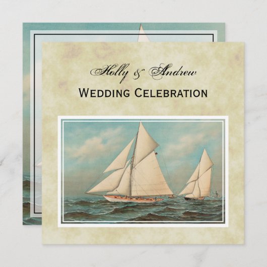 Nautical  Yachts Racing #1 Kaart (Voorkant / Achterkant)