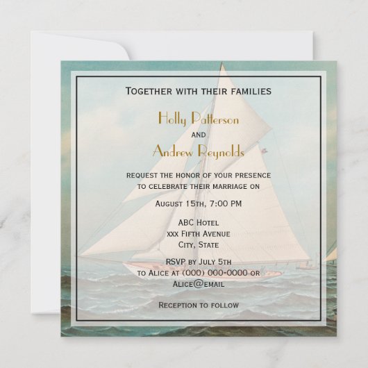 Nautical Yachts Racing #1 Kaart (Achterkant)