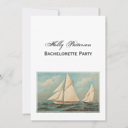 Nautical  Yachts Racing #1 Kaart (Voorkant)