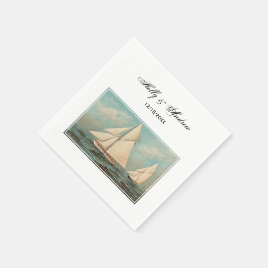 Nautical  Yachts Racing #1 Servetten (Hoek)