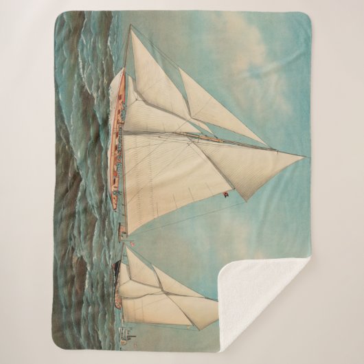 Nautical  Yachts Racing #1 Sherpa Deken (Voorkant)