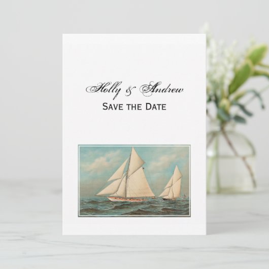 Nautical  Yachts Racing #1 Sparen de Datum Kaart (Staand voorkant)