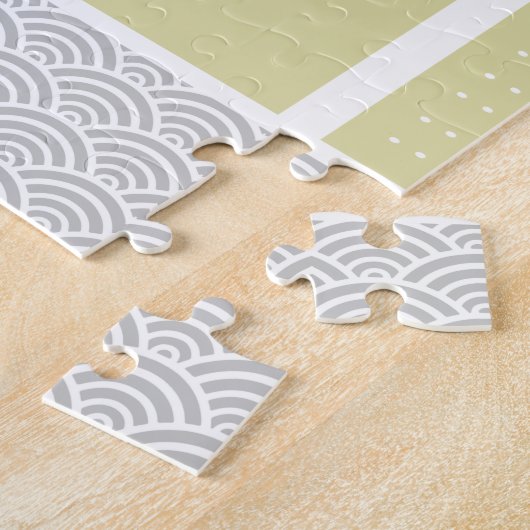 Nautical Yellow and Grey Anchor Fish Weather Vane Legpuzzel (Zijkant)