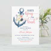 Nautical Ze is Tying the Knot Vrijgezellenfeest (R Kaart (Staand voorkant)