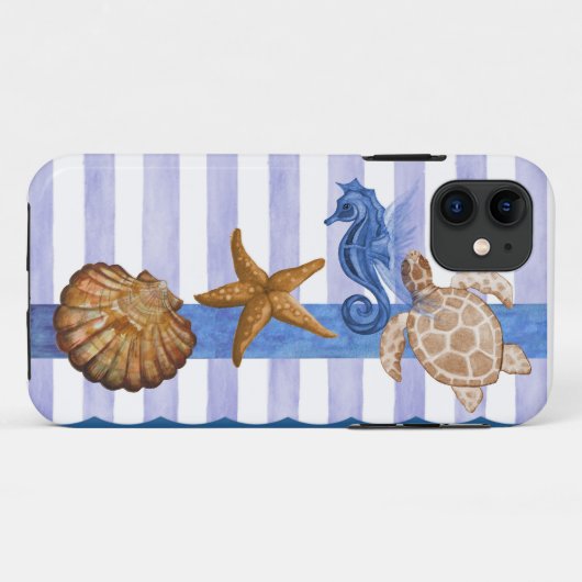 Nautical Zee Creats Case-Mate iPhone Case (Achterkant (horizontaal))