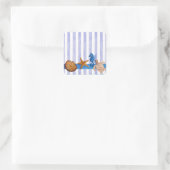 Nautical Zee Creats Vierkante Sticker (Tas)