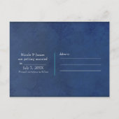 Nautical Zilver Boot & Strand Spullen Bewaar de Da Aankondigingskaart (Achterkant)