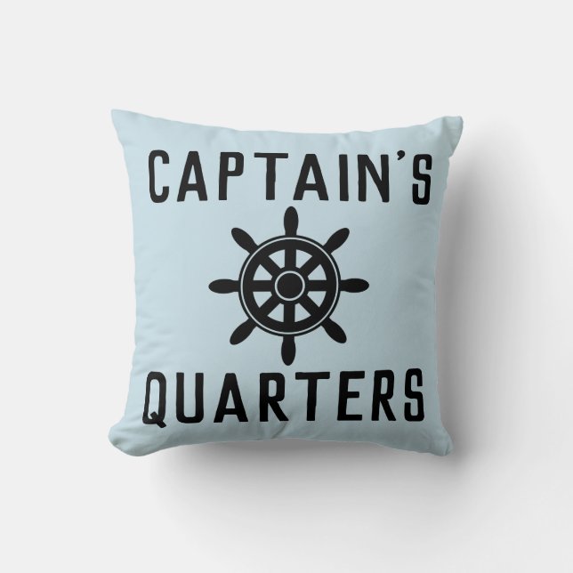 NAUTIEKE KUSSENS VAN DE KWARTAAL VAN DE CAPTAIN (Voorkant)