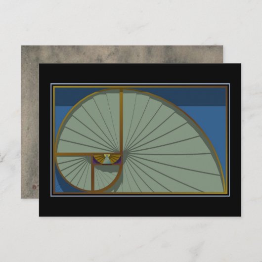 Nautili Briefkaart (Voorkant / Achterkant)