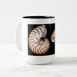 Nautilus 2-toonkoffie-mok tweekleurige koffiemok