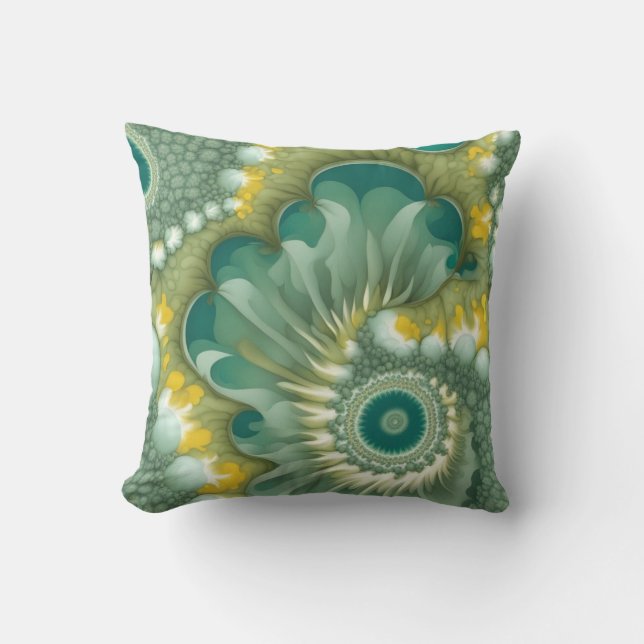 Nautilus Abstract Kussen (Voorkant)