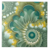 Nautilus Abstract Tegeltje (Voorkant)