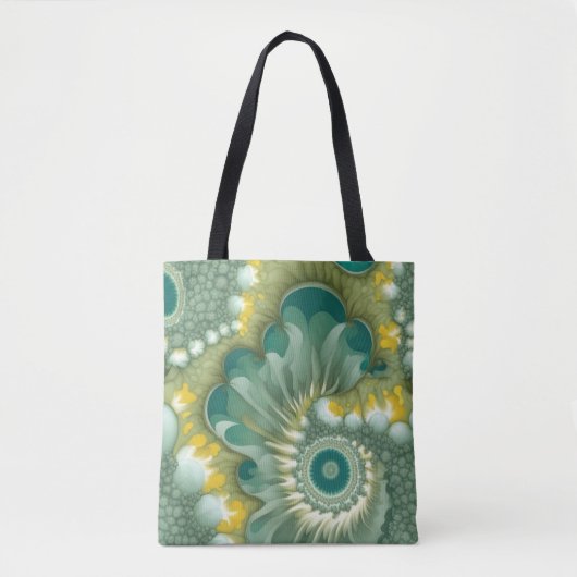 Nautilus Abstract Tote Bag (Voorkant)