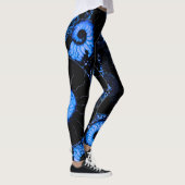 Nautilus blue shell leggings (Rechts)