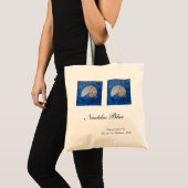 Nautilus Blue Tote Bag (Voorkant (product))