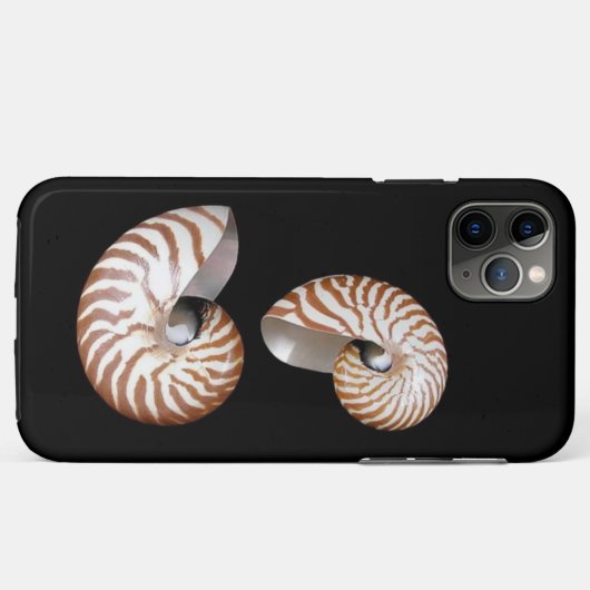 Nautilus Case-Mate iPhone Case (Achterkant (horizontaal))