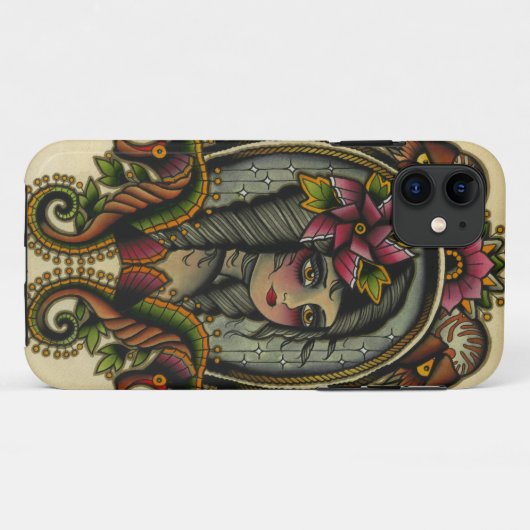 Nautilus Case-Mate iPhone Case (Achterkant (horizontaal))
