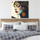 Nautilus Dreams Canvas Afdruk (Insitu (Slaapkamer))