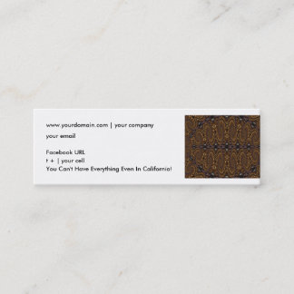 Nautilus Flirt Card Mini Visitekaartje