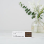 Nautilus Flirt Card Mini Visitekaartje (Staand voorkant)