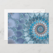 Nautilus - Fractal Art Briefkaart (Voorkant / Achterkant)