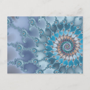 Nautilus - Fractal Art Briefkaart