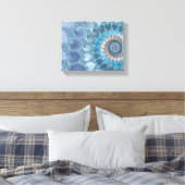 Nautilus - Fractal Art Canvas Afdruk (Insitu (Slaapkamer))