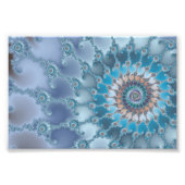 Nautilus - Fractal Art Foto Afdruk (Voorkant)