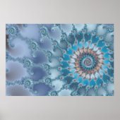 Nautilus - Fractal Art Poster (Voorkant)