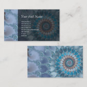 Nautilus - Fractal Art Visitekaartje (Voorkant / Achterkant)
