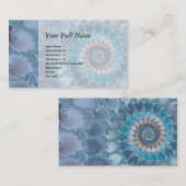 Nautilus - Fractal Art Visitekaartje (Voorkant / Achterkant)