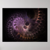 Nautilus Fractal Poster (Voorkant)