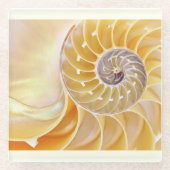 Nautilus Glass Onderzetter (Voorkant)