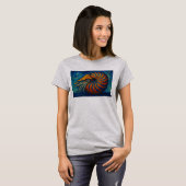 Nautilus im van Gogh Stil T-shirt (Voorkant volledig)