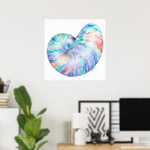 Nautilus Infinity Fine Art afdrukken en Poster (Thuiskantoor)
