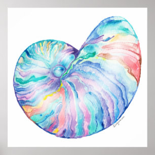 Nautilus Infinity Fine Art afdrukken en Poster
