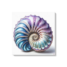 Nautilus - Ingewikkeld Canvas Art Print