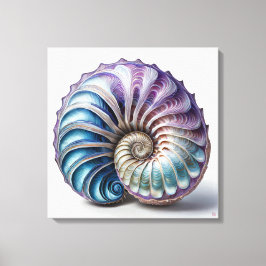 Nautilus - Ingewikkeld Canvas Art Print