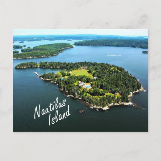 Nautilus Island: "Ik zelf..." Briefkaart van Lowel (Voorkant)