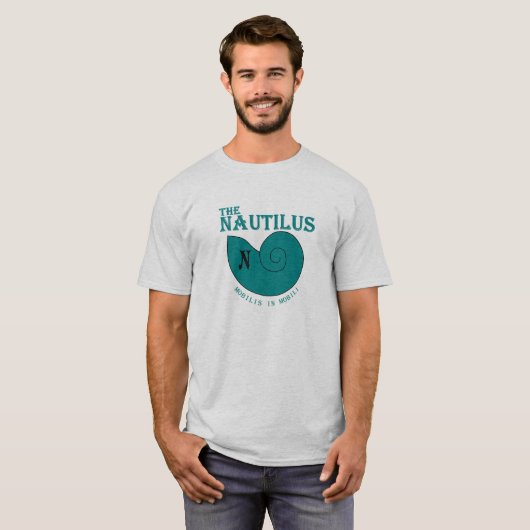 Nautilus/Kapitein Nemo t-shirt (Voorkant volledig)