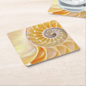 Nautilus Kartonnen Onderzetters (Schuin)