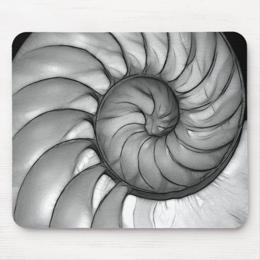 Nautilus Mousepad Muismat (Voorkant)