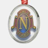 Nautilus N Shield door David McCamant Metalen Ornament (Links)