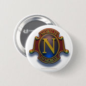 Nautilus N Shield door David McCamant Ronde Button 5,7 Cm (Voorkant /achterkant)