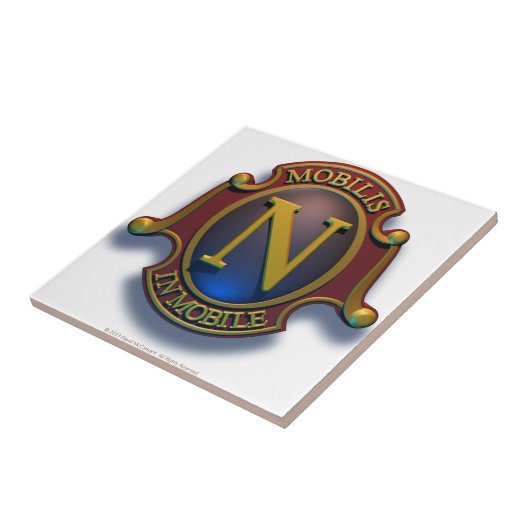 Nautilus N Shield door David McCamant Tegeltje (Zijkant)