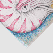 Nautilus Octopus Map Nautilus Tissuepapier (Detail)